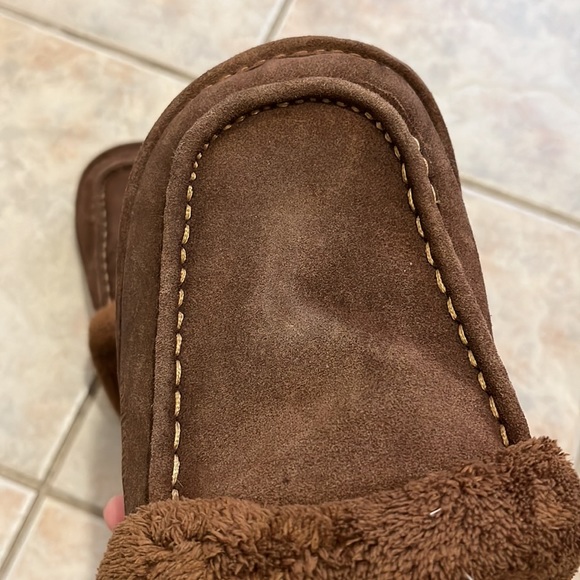 NukNuuk men’s leather slippers, size 10 - Picture 6 of 8